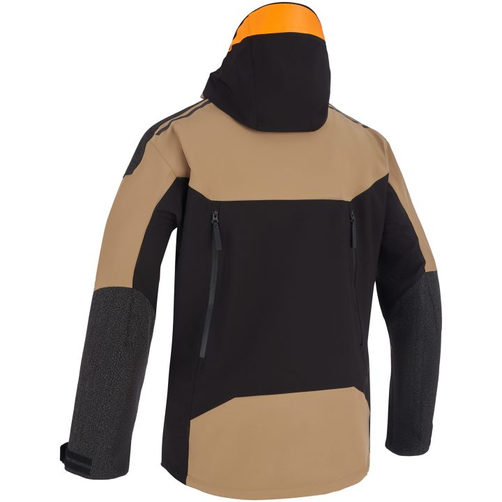 Snescooterjakke Flex Light Tekstil Beige Sort AMOQ XS – billede 2