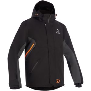 Snescooterjakke Vernal V2 Tekstil Sort Orange AMOQ