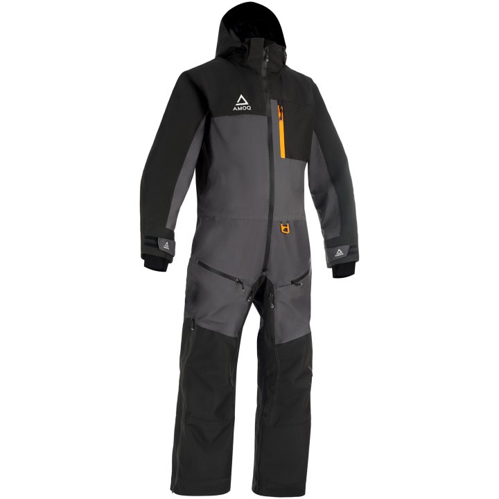 Snescooteroverall Børn Dynamic Sort Grå Orange AMOQ 130 – billede 5