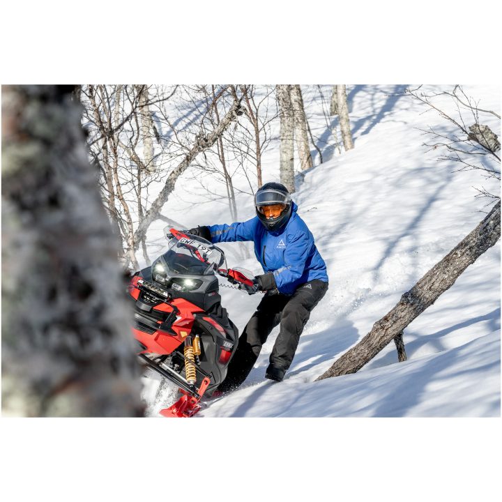 Snøscooterjakke Ranger Tekstil Blå AMOQ XL – billede 10