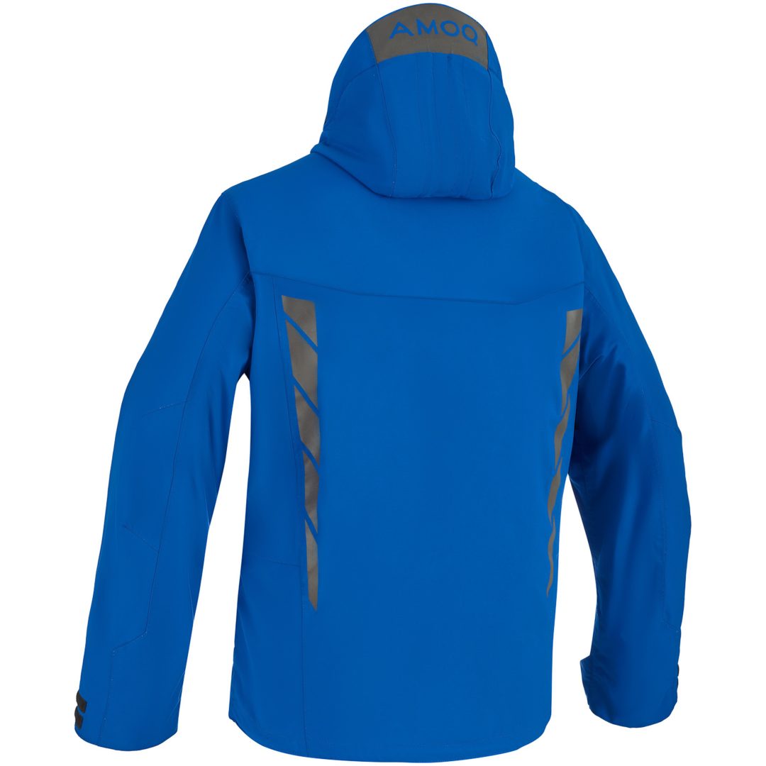 Snøscooterjakke Ranger Tekstil Blå AMOQ XS – billede 2