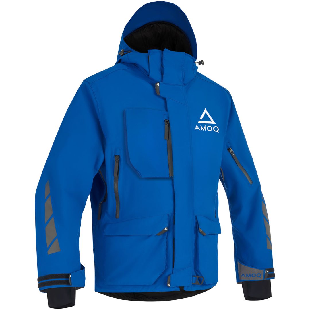 Snøscooterjakke Ranger Tekstil Blå AMOQ XS – billede 13