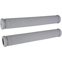 SNOWMOBILE GRIPS Snow Ruffian 8" Single-Ply Grips Grey ODI
