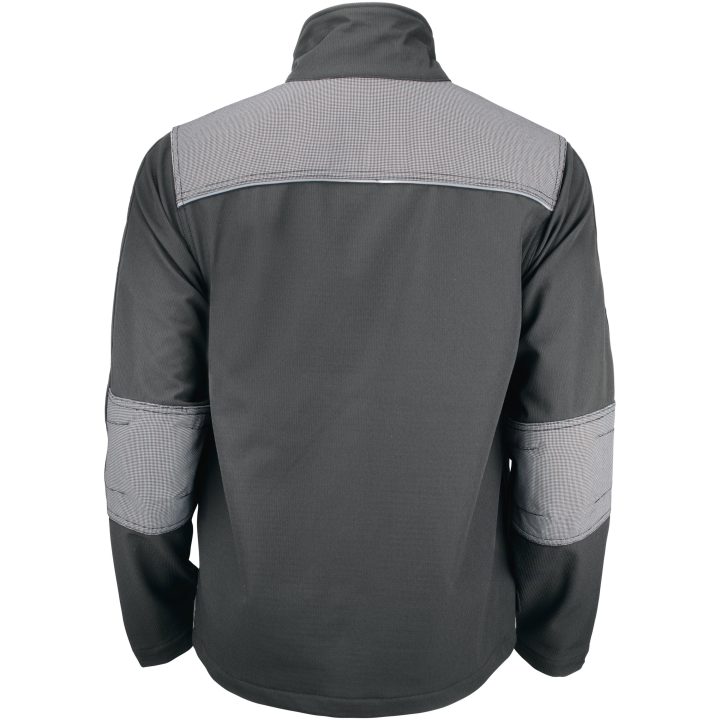 Softshell Jakke 1248 Advanced Mørkegrå/Sort Jobman XXXL – billede 2