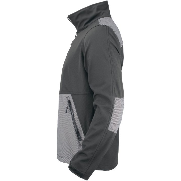 Softshell Jakke 1248 Advanced Mørkegrå/Sort Jobman XXXL – billede 3