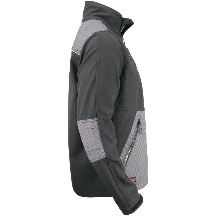 Softshell Jakke 1248 Advanced Mørkegrå/Sort Jobman XXXL – billede 4