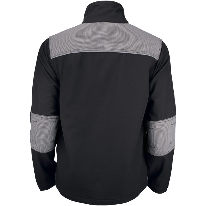 Softshell Jakke 1248 Advanced Sort/Mørkegrå Jobman XXXL – billede 2