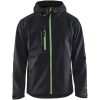 Softshell jakke 49492517 Sort / Grøn BLÅKLÄDER JAKKE 49492517 SORT/GRØN XS – miniature 1