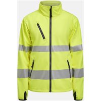 Softshell Jakke Varsel 1202 Practical Gul Jobman