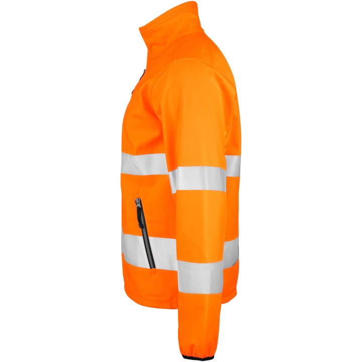 Softshell Jakke Varsel 1202 Practical Orange Jobman XXXL – billede 2