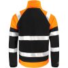 Softshell Jakke Varsel 5125 Technical Sort/Orange Jobman Large – miniature 2