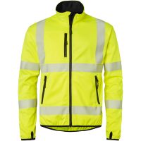 Softshell jakker Hi-Vis Polyester Hi-Vis Gul/Sort Top Swede