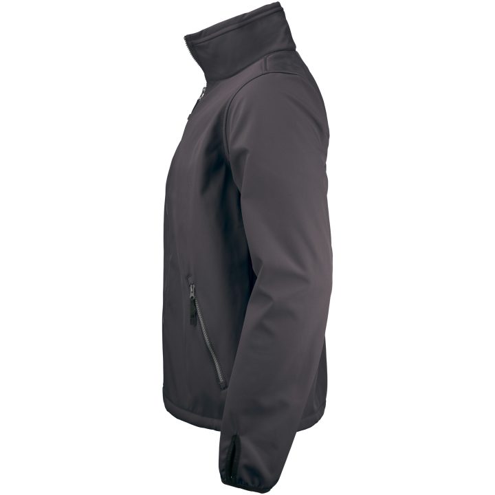 Softshell Light Jacka 1201 Practical Mörkgrå/mörkgrå Jobman – billede 2