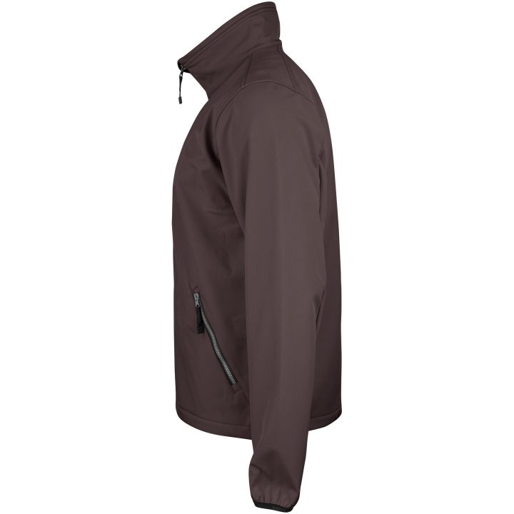Softshell Light Jakke 1201 Practical Brun Jobman XXXL – billede 2
