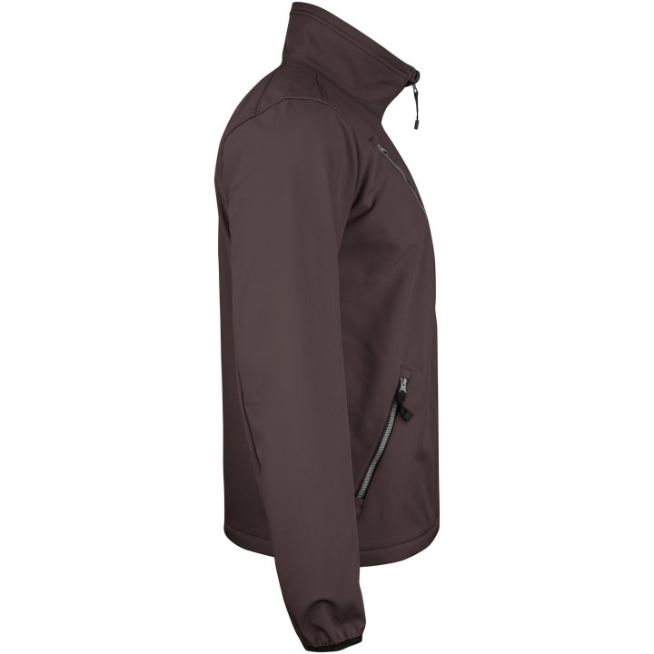 Softshell Light Jakke 1201 Practical Brun Jobman XXXL – billede 4