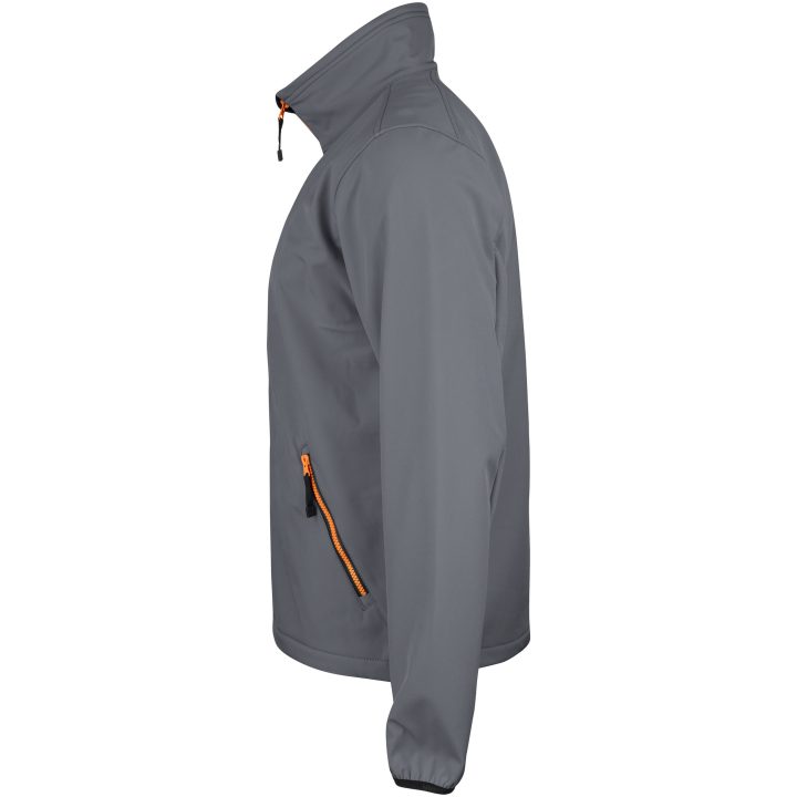Softshell Light Jakke 1201 Practical Mørkegrå Jobman XXXL – billede 2