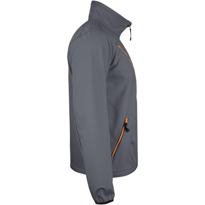 Softshell Light Jakke 1201 Practical Mørkegrå Jobman XXXL – billede 4