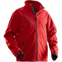 Softshell Light Jakke 1201 Practical Rød Jobman