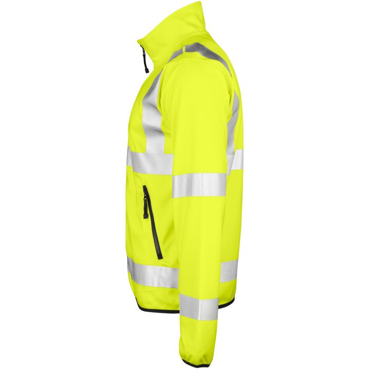 Softshell Light Jakke Varsel 5101 Practical Gul Jobman XXXL – billede 2