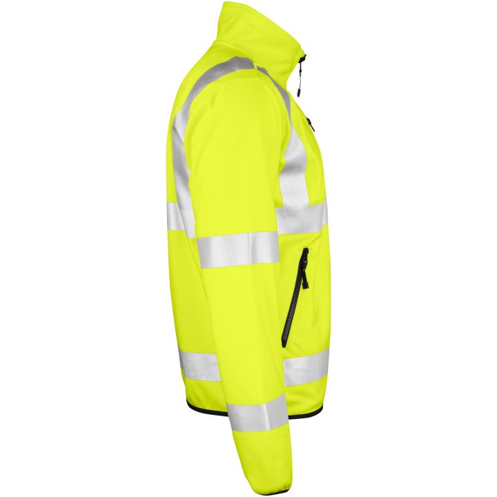 Softshell Light Jakke Varsel 5101 Practical Gul Jobman XXXL – billede 4