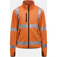 Softshell Light Jakke Varsel 5101 Practical Orange Jobman