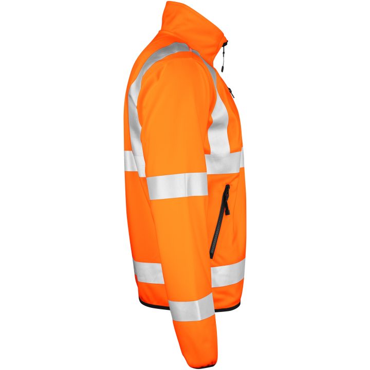 Softshell Light Jakke Varsel 5101 Practical Orange Jobman XXXL – billede 4