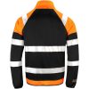 Softshell Light Jakke Varsel 5127 Technical Sort/Orange Jobman Large – miniature 2