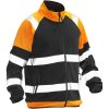 Softshell Light Jakke Varsel 5127 Technical Sort/Orange Jobman Large – miniature 1