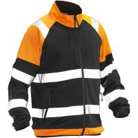 Softshell Light Jakke Varsel 5127 Technical Sort/Orange Jobman