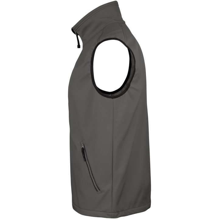 Softshell Light Väst 7502 Practical Mörkgrå/mörkgrå Jobman – billede 2