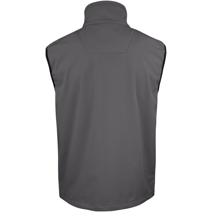 Softshell Light Väst 7502 Practical Mörkgrå/mörkgrå Jobman – billede 3