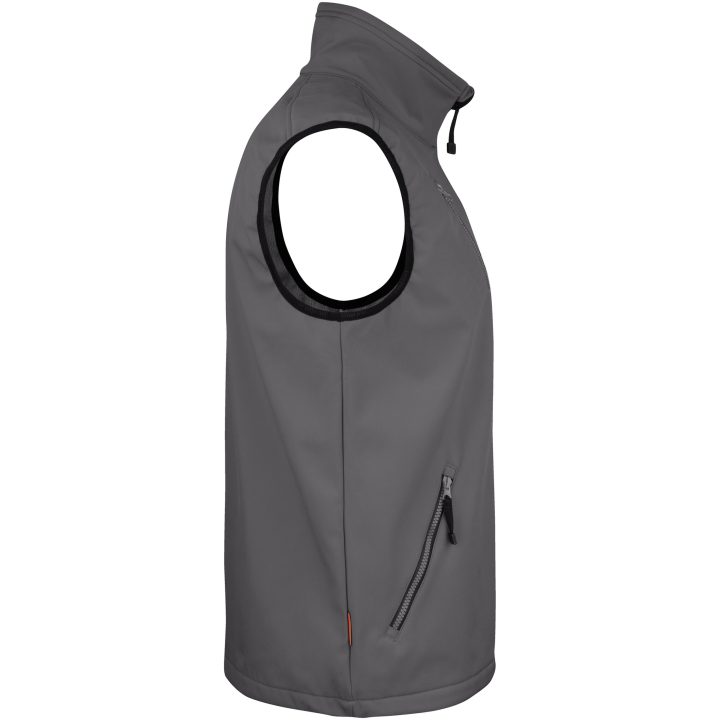 Softshell Light Väst 7502 Practical Mörkgrå/mörkgrå Jobman – billede 4