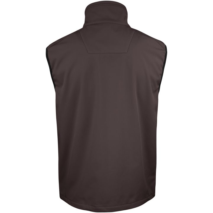 Softshell Light Vest 7502 Practical Brun Jobman XXXL – billede 3