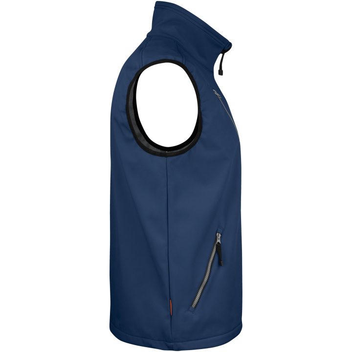 Softshell Light Vest 7502 Practical Navy Jobman XXXL – billede 4