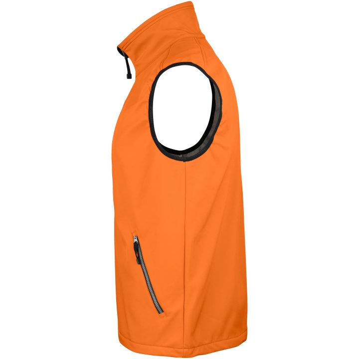 Softshell Light Vest 7502 Practical Orange Jobman XXXL – billede 2