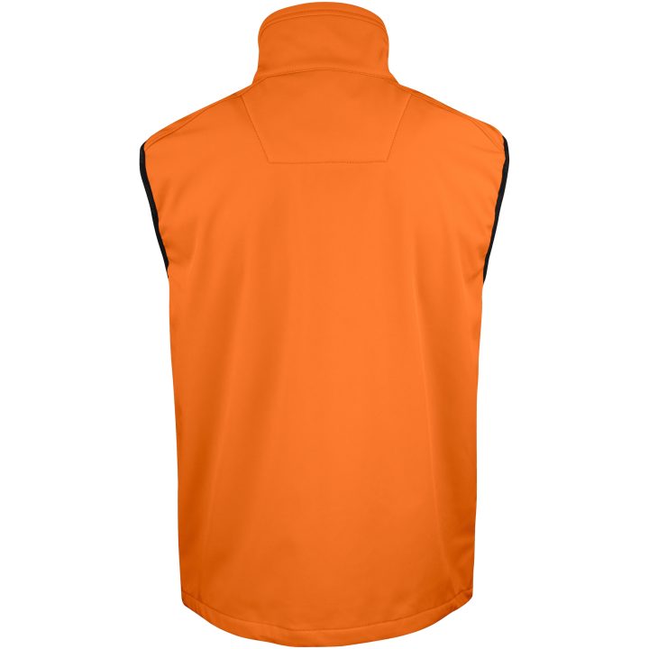 Softshell Light Vest 7502 Practical Orange Jobman XXXL – billede 3