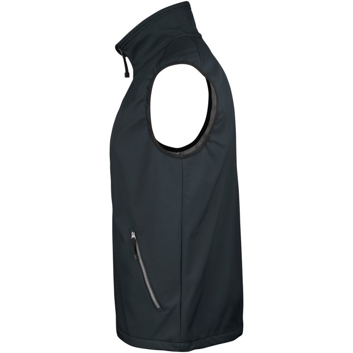Softshell Light Vest 7502 Practical Sort Jobman XXXL – billede 2