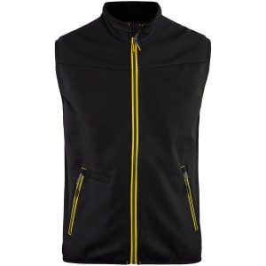 Softshell Vest Sort/hivisgul 38502516 Blåkläder