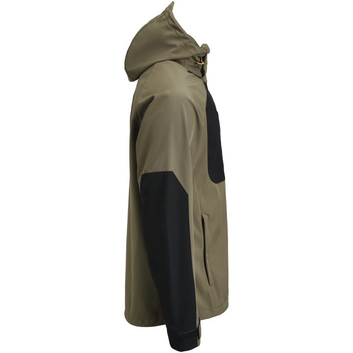 Softshelljacka 1391 Oliv svart Jobman – billede 2