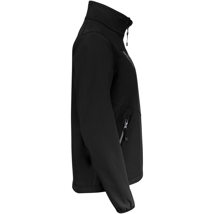 Softshelljacka Dam 1203 Svart Jobman – billede 4