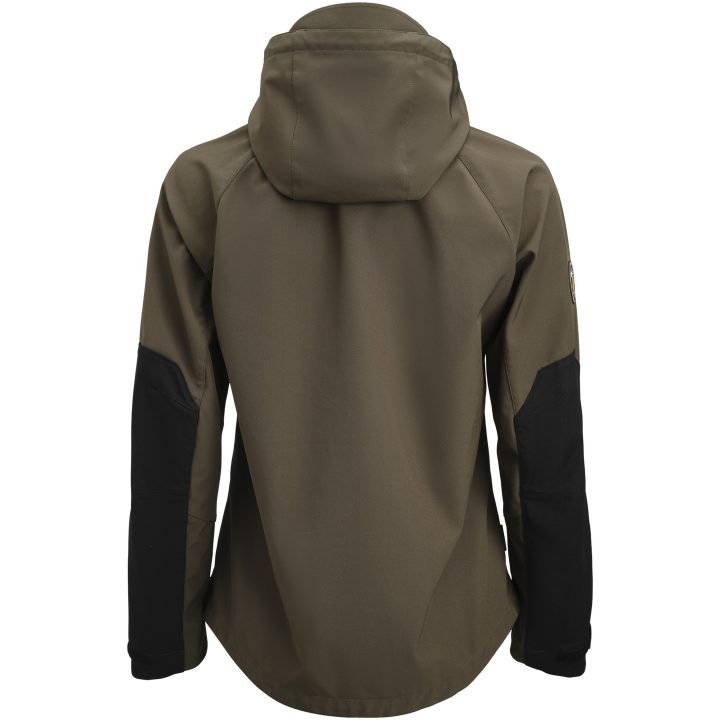 Softshelljacka Dam 1372 Oliv Svart Jobman – billede 3