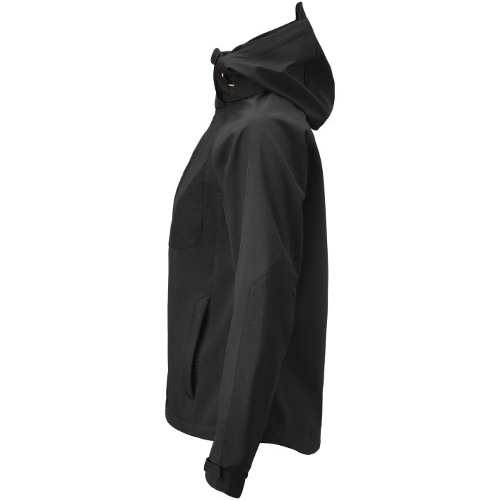 Softshelljacka Dam 1372 Svart Jobman – billede 4