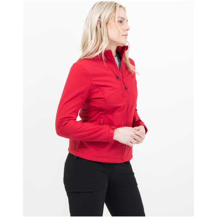 Softshelljacka Dam Airwalk Röd Printer RED XS – billede 2