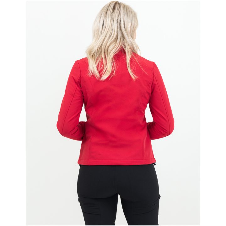Softshelljacka Dam Airwalk Röd Printer RED XS – billede 3