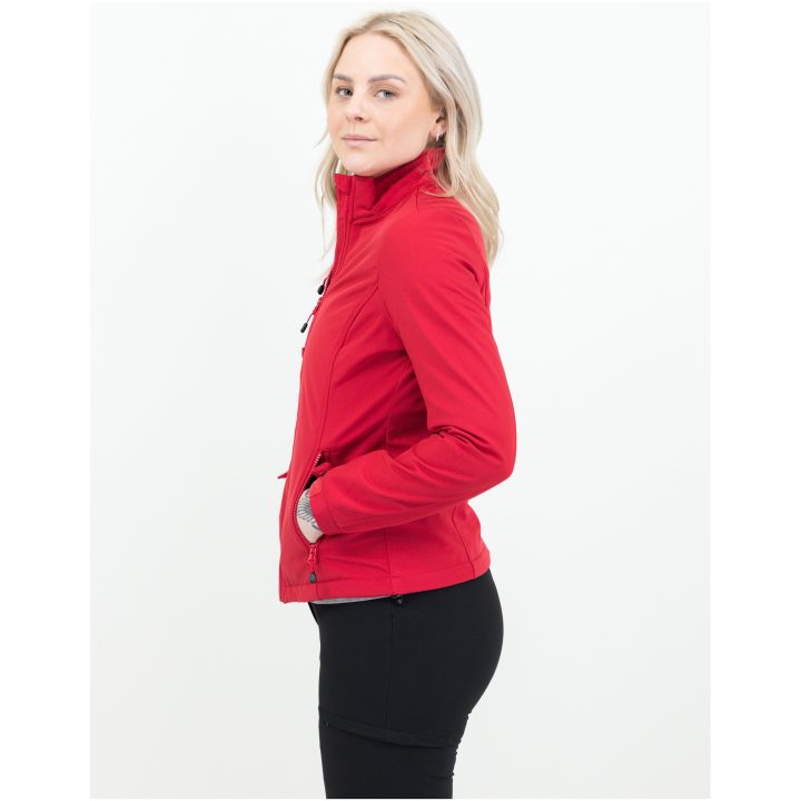 Softshelljacka Dam Airwalk Röd Printer RED XS – billede 4