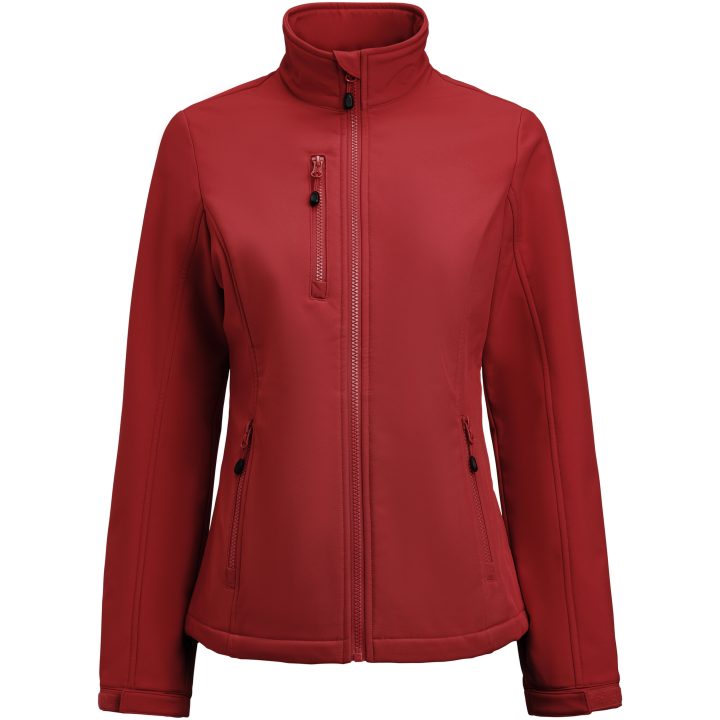 Softshelljacka Dam Airwalk Röd Printer RED XS – billede 5