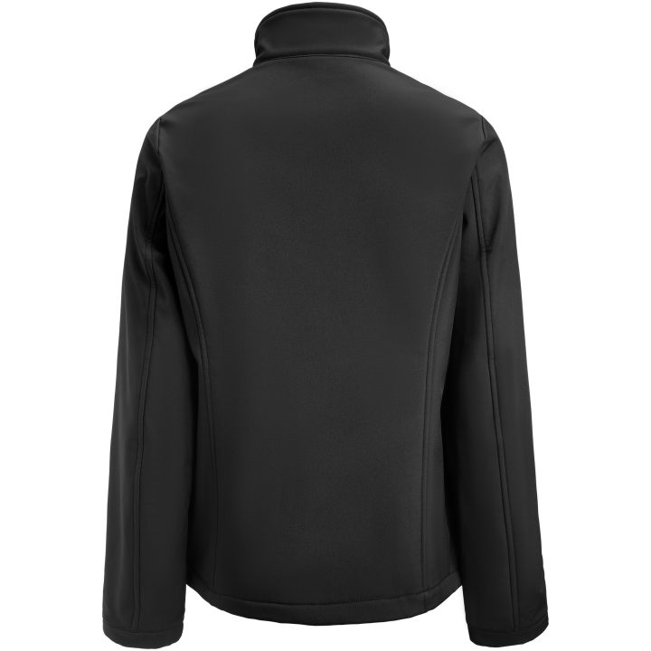 Softshelljacka Dam Airwalk Svart Printer RED XS – billede 4