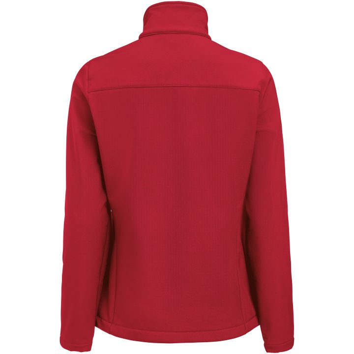 Softshelljacka Dam Mammoth Röd James Harvest – billede 3