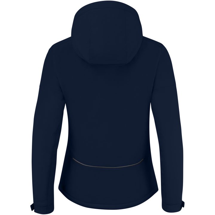 Softshelljacka Dam Overlanding Marinblå Printer Essentials 3XL – billede 2