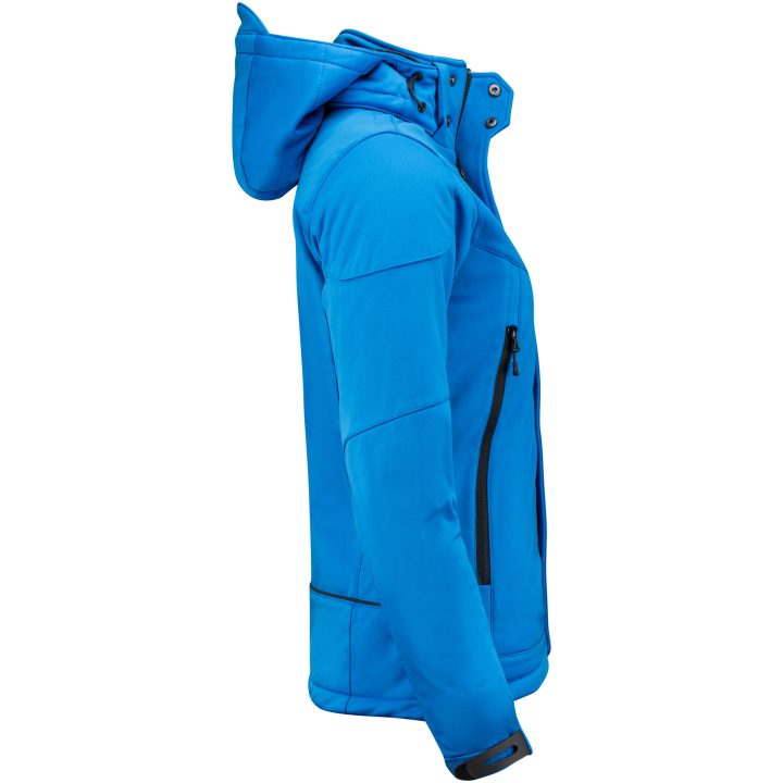 Softshelljacka Dam Skeleton Havsblå Printer Essentials 3XL – billede 4
